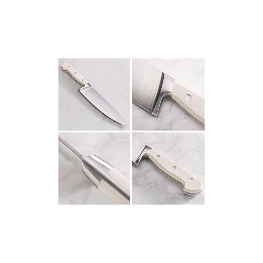 Cangshan-Adams-Series-1027273-German-Steel-Forged-15-Piece-Knife-Block-Set-White Cangshan Adams Series 1027273 German Steel Forged 15-Piece Knife Block Set, White