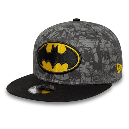 Casquette New Era 9Fifty Batman type snapback ajustable pour enfants
