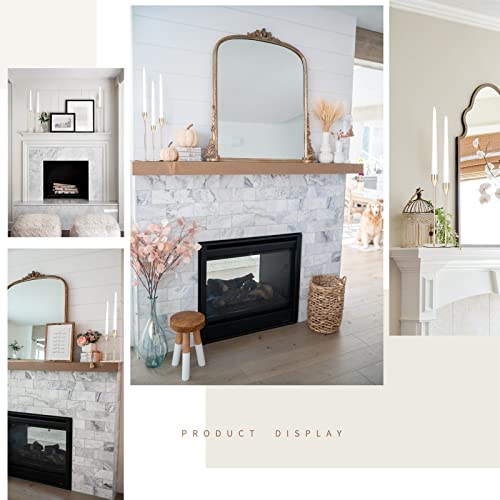 Lokume Set Of 12 Gold Candlestick Holders, Candle Holder For Taper Candle, Fits 3/4 Inch Thick Candle&Led Candles Decorative Candlestick Holder For Home Decor, Wedding, Candlelight Dinner, Anniversary #TOP5