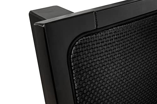 Creative Co-Op Crawford Modern Solid Wood Black Woven Cane Headboard, Stain Finish, Queen Bed #TOP5