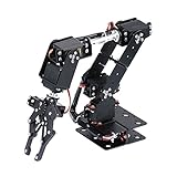 Roboter 6DOF-Aluminiumroboter, Armmanipulator, mechanische Klemmklaue, Basiskit MG-996R...