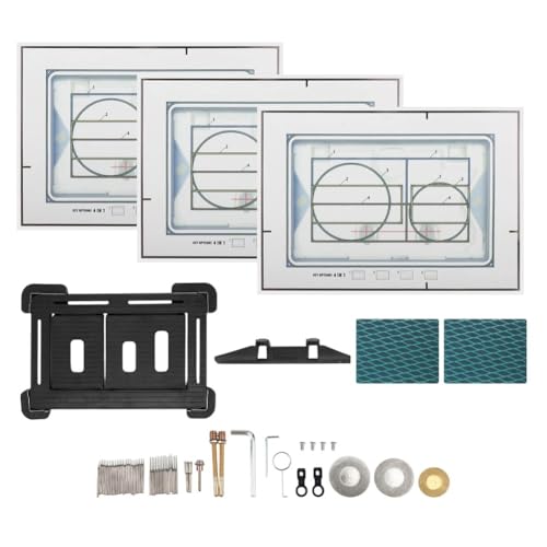 Plaque de commande WC pour Geberit Sigma 01/Sigma 20/Sigma 30/Sigma 50, plaque de commande carrelée cachée, plaque d'actionnement avec fixation magnétique