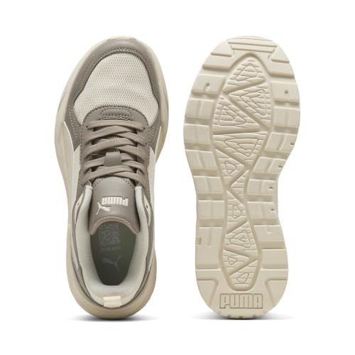 PUMA Erwachsene Trinity 2 Sneakers 44.5, Alpine Snow Mouse Gray White Beige – Ansicht 5