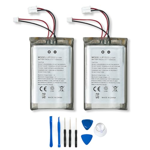 Specifiche della batteria: tensione: 3,7 V, capacità: 2000 mAh. Uso: è possibile guardare il video di YouTube per istruzioni di installazione.