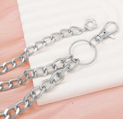 Heyion Layered Waist Chain for Women Metal Waist Belt for Ladies Dresses4