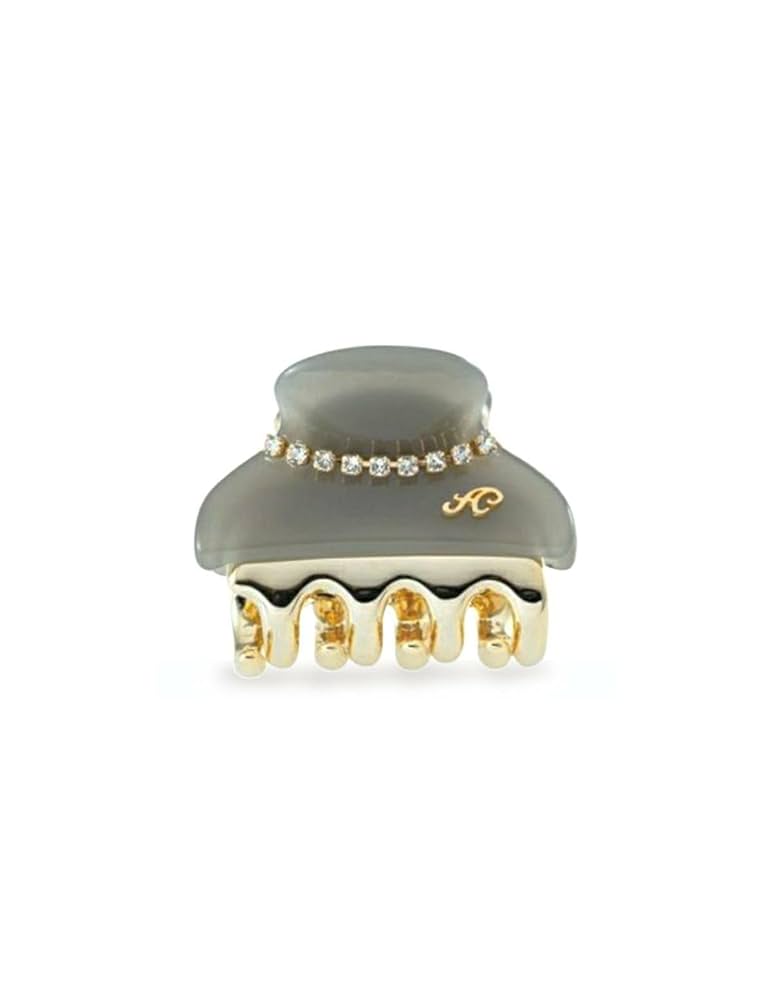 acca グレー ヘアクリップ ストーン付き Amazon.co.jp: ニューコラーナ クリップ Sサイズ/アッカ（ACCA