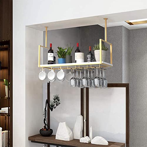 Wine Rack Metal Hanging Wine Glass Rack for Restaurant and Bar C Home Decor