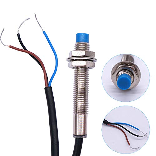 Taiss 1Pcs M8 Lj8A3-2-Z/Bx Inductive Proximity Sensor Detection Switch Npn No（Normally Open） Dc6-36V Approach Sensor 2Mm Proximity Switch #TOP3