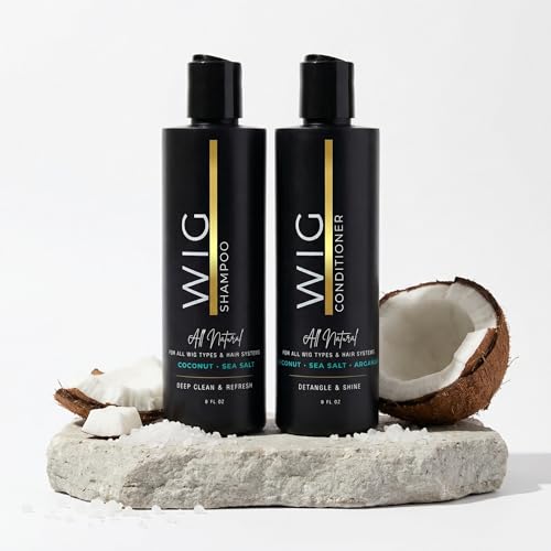 LIT UNICORNS Natural Anti-Static Wig Shampoo &...