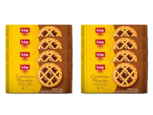 Schar Crostatina Nocciola 4 Pezzi