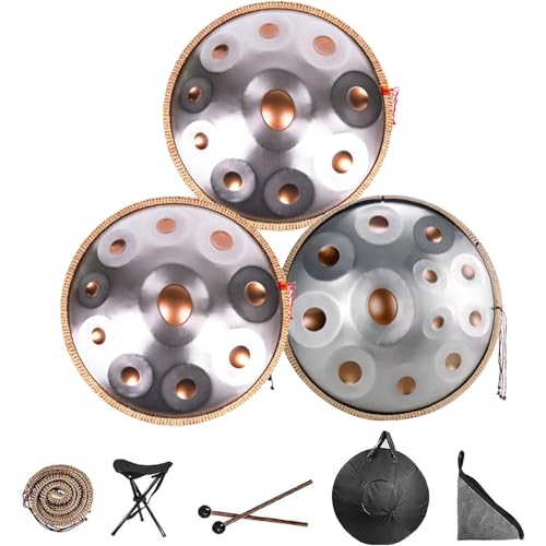 Handpan Drum 22 pulgadas 12 notas 440Hz miniatura 1