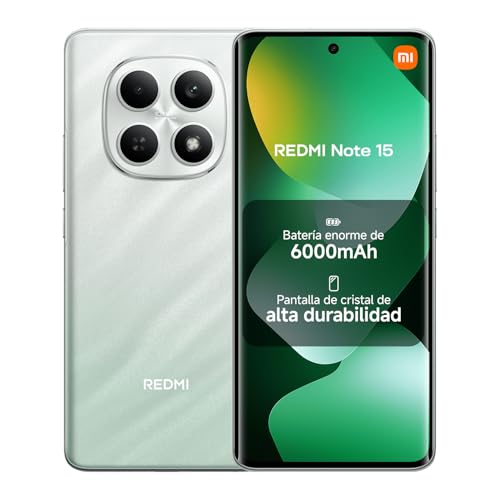 XIAOMI REDMI Note 15   Smartphone de 8+256GB, Pantalla AMOLED FHD+ de 6,77