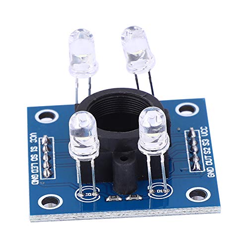 GY 31 TCS230 TCS3200 Module capteur de couleur, détection de couleur haute précision Identification des couleurs Basse tension pour projets électroniques et bricolage