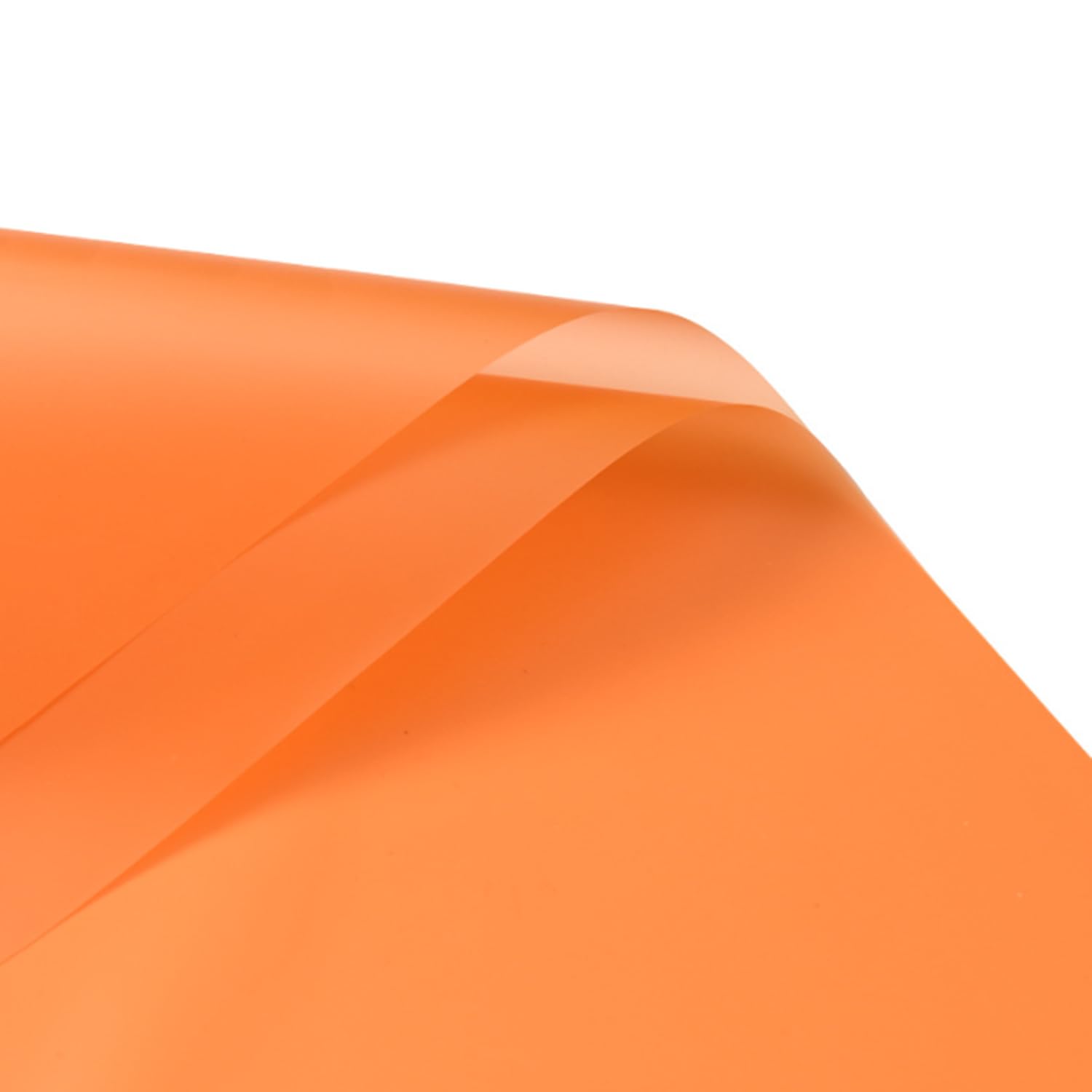 20 Pcs Solid Color Flower Wrapping Paper,Waterproof Floral Bouquet Wrapping Paper,Gift Packaging for Gift Packaging, Flower Shop Bouquet Packaging Wedding Birthday Gift DIY (orange)