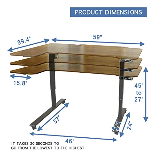 Consejos y comparativas para Comprar Escritorio en l madera comprados en linea. 6 Consejos y comparativas para Comprar Escritorio en l madera comprados en linea. 6