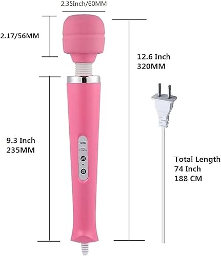 Miniatura 10 de Gajoin Masajeador grande y potente masaje vibratorio de espalda para mujeres y hombres, recuperación deportiva, dolores musculares, dolor, hombro y