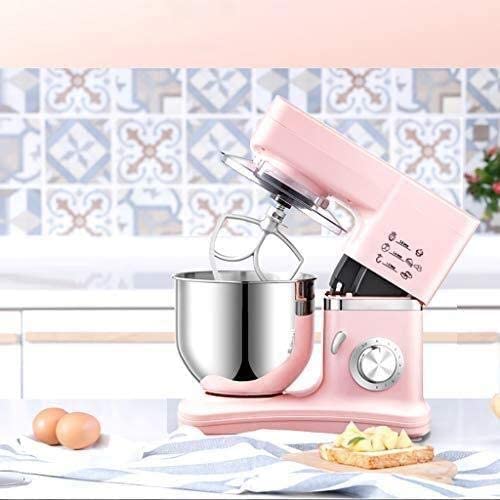 MOSHUO Handmixer Elektrischer Küchenmixer Edelstahl Kippkopf 8-Gang ??Multifunktions-Heimküche Vollautomatische Kleine… – Bild 3