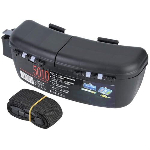 Scatola per attrezzatura da pesca, Scatola per attrezzatura da pesca Marsupio da pesca Scatola da pesca multifunzionale portatile Gancio Organizer per accessori da pesca Marsupio da pesca per esche Ga