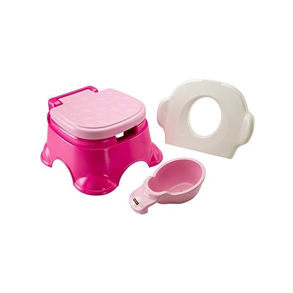 Fisher-Price Stepstool Potty, Pink Princess by Fisher-Price – Bild 4