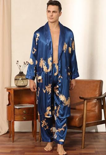 Peignoir de simulation kimono pour hommes : le cadeau de nuit idéal
