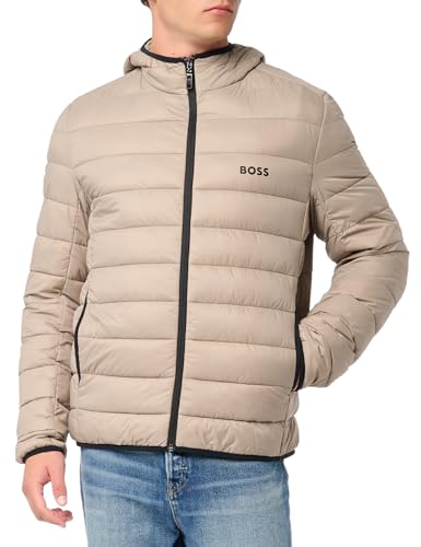 BOSS Lightweight Hooded Puffer Jacket