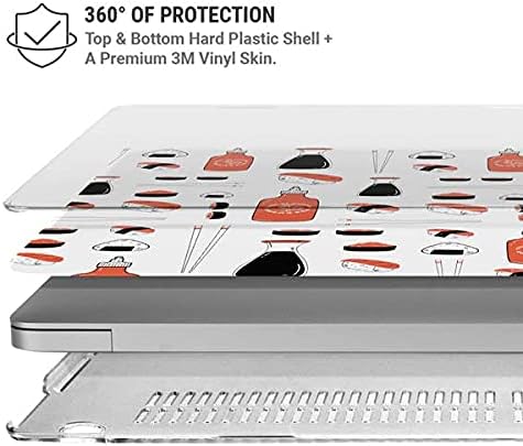 Skinit Case + Skin Compatible with MacBook Pro 13in M1 (2021) Originally Designed Sushi Design