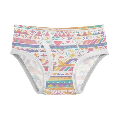 KLL Traditional Tribal Aztec Boys Toddler Cotton Underwear Briefs Breathable Children Undies