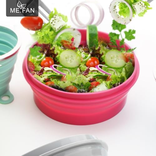 ME.FAN Silicone Collapsible Bowls - Thumbnail 3