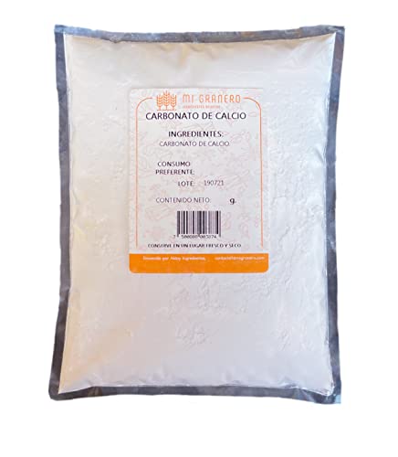 Carbonato de Calcio 1 kilo USP Alimenticio Cosmetico