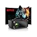 Beamer-4K ONOAYO 1500ANSI HDR10+ HDMI eARC Smart Beamer Heimkino,1080P Full HD KI-Autofokus WiFi 6 Bluetooth 5.3 Tragbarer Mini Outdoor Projektor ​​​​Kino Überall