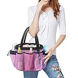 Moyad Large Mesh Shower Caddy Tote Large Tote Bag Beach Bag Hanging Travel Shower Caddy Portable...