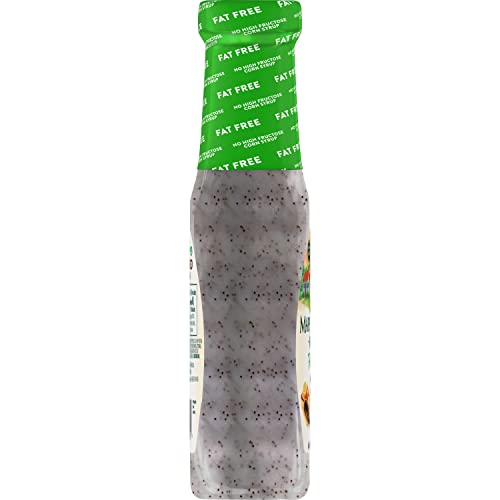 Image of Maple Grove Farms Fat Free Salad Dressing, Poppyseed, 8 Ounce (Pack of 12)