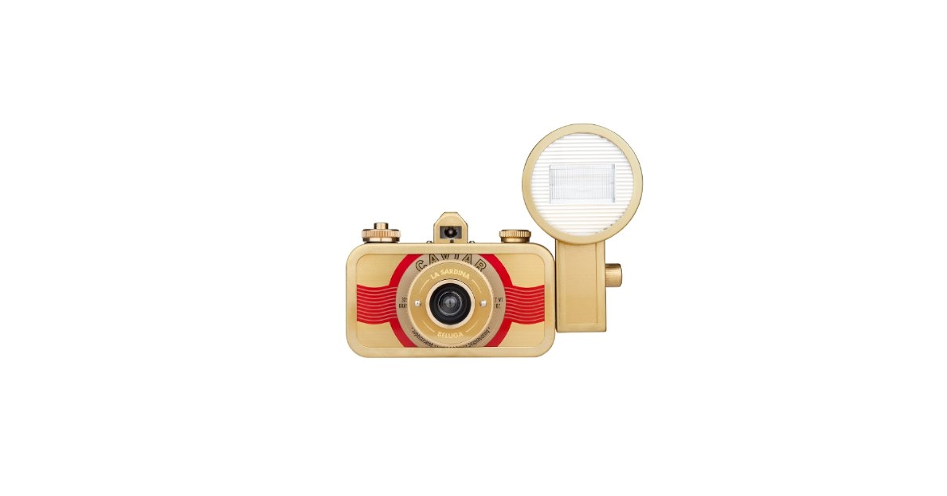 Lomography SP400BL La Sardina Metal Edition-Beluga (Brown