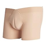 Macimiu Mens Hiding Gaff Panty Shaping Pants for Crossdresser, Transvestite Transgender Underwear Gaff Panties (Nude, XXL, xx_l)