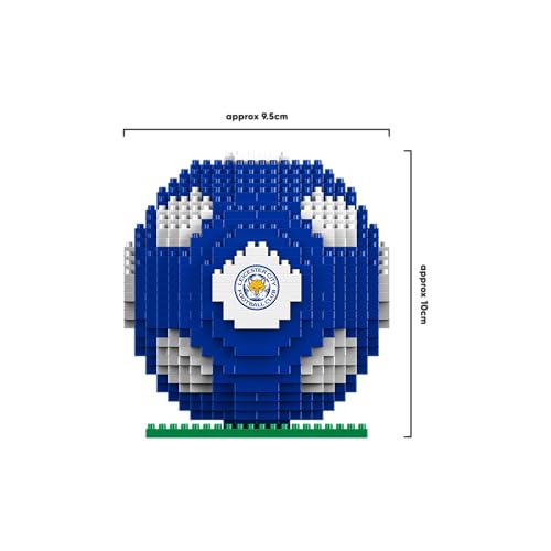 FOCO Officially Licensed Leicester City 3D BRXLZ Bricks Football Construction Toy Model - Image 3