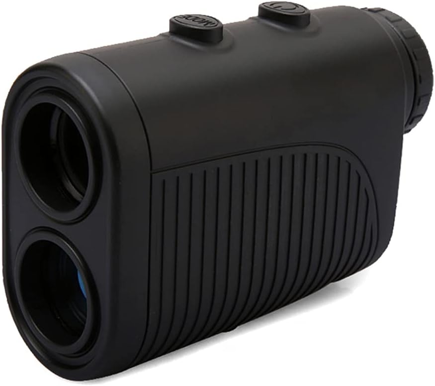 Golf Rangefinder 400M 6X Magnification Legal for Tournament Play Range Finder with Flag-Lock and Vibration ±1yard Accuracy Golf Range Finder with Slope On/Off White (Black)