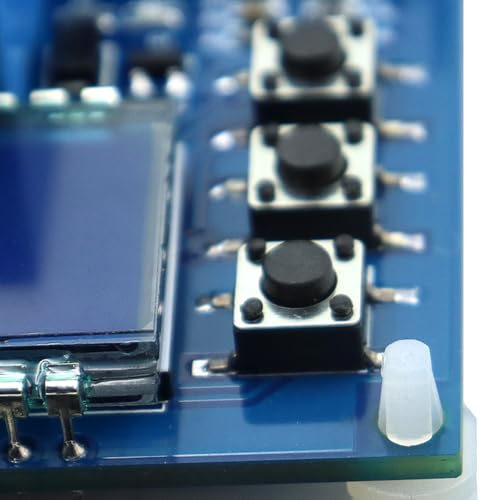 Sarini Batteriemonitor,Unterspannungsabschaltung schützt DC 6 V – 60 V,EIN-/Aus-Steuermodul mit LCD-Anzeige für Lithiumbatterie und Bleibatterie