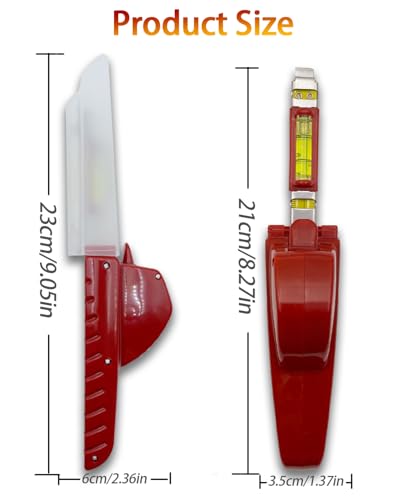 Image of Picture Hanging Tool with Level, All-in-One Picture Hanging Level, Portable Picture Hanging Kit, Picture Hanger Level for Hanging Pictures, Mirrors, TVs, and Shelves