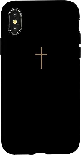 Miniatura 7 de iPhone 12 mini cristiano cruz negro caso