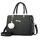 Xiaoyu Fashion Purses and Handbags for Women Ladies Small Crossbody bag Top Handle Satchel Shoulder Bags Totes (Black)