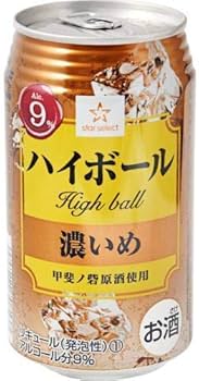 Amazon.co.jp: スターセレクト ハイボール 濃いめ 350ml : 食品・飲料