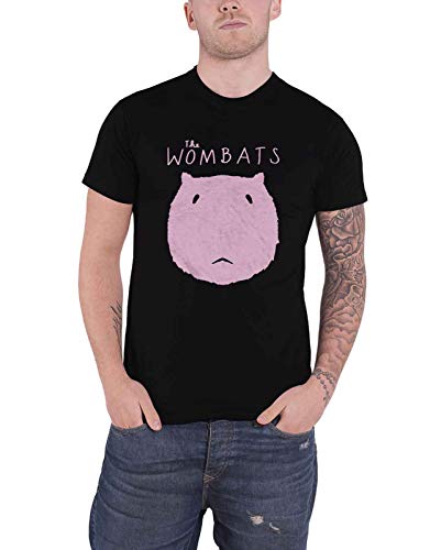 Image of The Wombats T Shirt Band Logo Official Mens Black XXL
