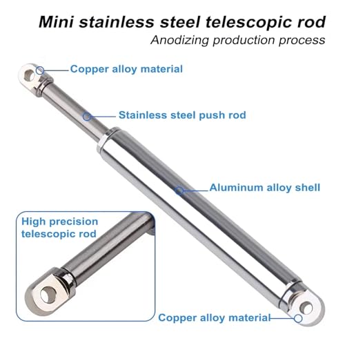Tige de poussée électrique en métal 6V type stylo rétractable à course de 10mm - 3