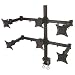 Produktbild TradeMount Monitor Tischhalterung für sechs Monitore ausziehbar von 10cm bis 105,8cm für Dell 24" U2419HC