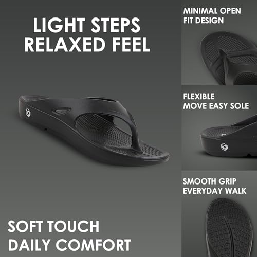 Image of URJO CLASSIC Women's Slippers /FlipFlops Lightweight Super Flexible Arch Support Durable Anti Skid & Stylish Dailywear Slippers /FlipFlops for Women