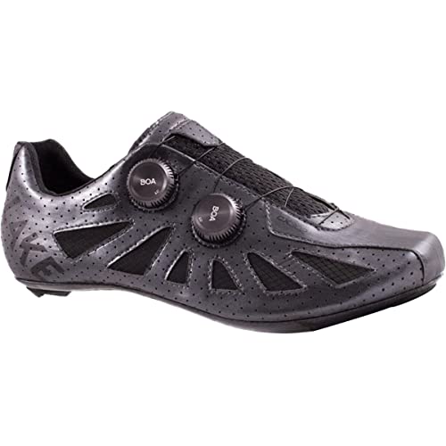 Lake Cycling CX302 HiViz Yellow/Black Cycling Shoes2