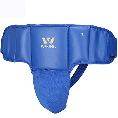WESING Boxing Groin Protector Martial Arts Groin Guard for Men