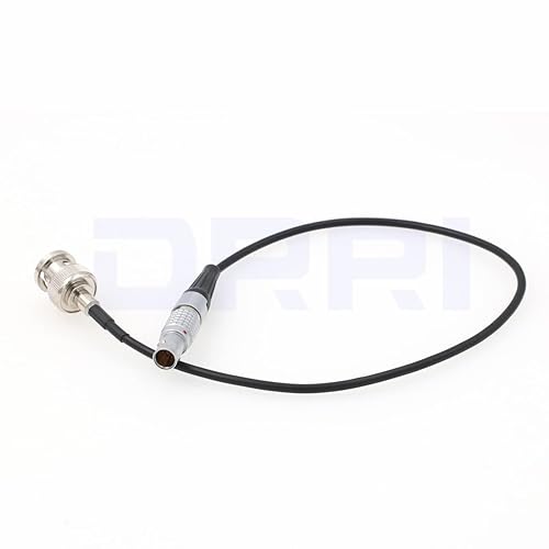 Miniatura 3 de DRRI BNC a 9 pines EXT conector cable de entrada de código de tiempo para RED Komodo 6K (cable delgado de 9 pines)