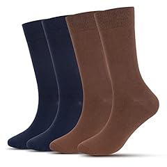 2navy/2brown(4 Pairs)