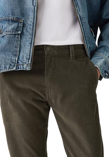 Chino STD II XX Levi's Homme - Fini les Pantalons Rigides Optez pour l'Olive Noire Confortable - 5